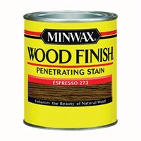 Minwax 227634444 Wood Stain, Espresso, Liquid, 0.5 pt, Can 