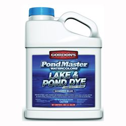 Gordons PondMaster 3211072 Lake and Pond Dye, Liquid, Dark Blue, 1 gal 