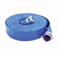 ABBOTT RUBBER 1147-3000-50-CE General-Purpose Pump Discharge Hose Assembly, 3 in ID, Male x Female Coupling, PVC 