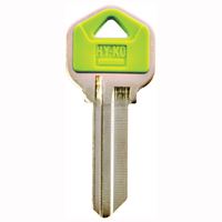 Hy-Ko 13005KW1PY Key Blank, Brass/Plastic, For: Kwikset Cabinet, House Locks and Padlocks, Pack of 5 