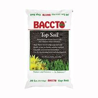 BACCTO 1550P Top Soil, Fibrous with Granular Texture Grain, 50 lb Bag 
