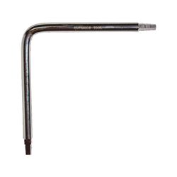 Superior Tool 03860 Faucet Seat Wrench, 6 x 6 in Head, Steel, Nickel 