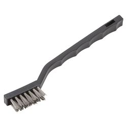ProSource PB-57130-S Wire Brush, 7 in Handle OAL, Mini Handle, Stainless Steel Bristle 