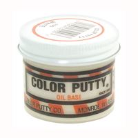 Color Putty 100 Wood Filler, Color Putty, Mild, White, 3.68 oz, Jar 