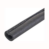 Quick R 11812 Pipe Insulation, 5 ft L, Polyethylene, 1 in Copper, 3/4 in IPS PVC, 1-1/8 in AC Tubing Pipe 30 Pack 