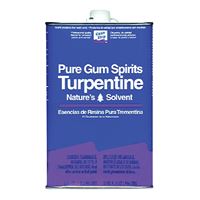 Klean Strip QGT69 Gum Spirit Thinner, Liquid, Pine, Clear, 1 qt, Pack of 6 