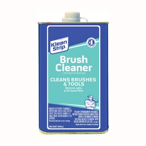 Klean Strip QBC12C Brush Cleaner, Liquid, 1 qt, Can 6 Pack