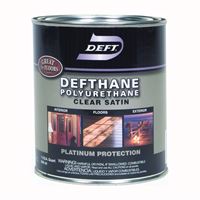 PPG Defthane 025-04 Polyurethane, Liquid, Amber, 1 qt, Can 