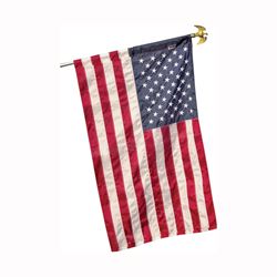 Valley Forge 60650 USA Flag, 2-1/2 ft W, 4 ft H, Nylon 