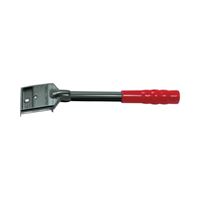 Allway Tools F42 Wood Scraper, 2-1/2 in W Blade, 4-Edge Blade, Steel Blade, Plastic Handle, Soft Grip Handle 