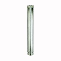 AmeriVent 3E5 Type B Gas Vent Pipe, 3 in OD, 5 ft L, Galvanized Steel, Pack of 6 