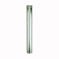 AmeriVent 3E24 Type B Gas Vent Pipe, 3 in OD, 24 in L, Galvanized Steel, Pack of 6 