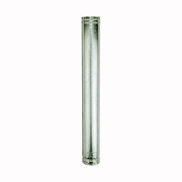 AmeriVent 4E3 Type B Gas Vent Pipe, 4-1/2 in OD, 3 ft L, 4 in W, Galvanized Steel, Pack of 6 