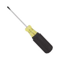 Vulcan Screwdriver, 1/8 in Drive, Slotted Drive, 6-1/2 in OAL, 3 in L Shank, Plastic/Rubber Handle 