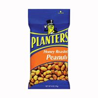 Planters 483276 Peanut, 6 oz, Bag, Pack of 12 