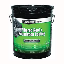 Gardner 0105-GA Roof Coating, Black, 18 L, Liquid 