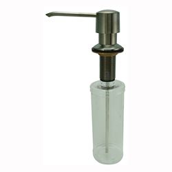 Plumb Pak PP612DSBN Soap Lotion Dispenser, 10 oz Capacity, Brushed Nickel 