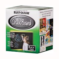 Rust-Oleum 301450 Chalkboard Paint, Mild, Black, 30 fl-oz, Can 