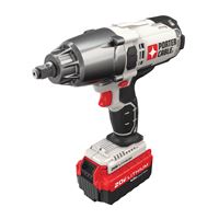 Porter-Cable PCC740LA Impact Wrench, Battery Included, 20 V, 4 Ah, 1/2 in Drive, 2500 ipm, 1700 rpm Speed 