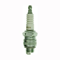 Champion RJ19LM Spark Plug, 0.029 to 0.033 in Fill Gap, 0.551 in Thread, 0.813 in Hex, Copper, Pack of 8 
