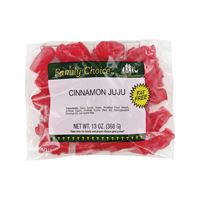 Family Choice 1154 Juju Bear Candy, Cinnamon Flavor, 11.5 oz, Pack of 12 