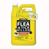 Harris HFT-128 Flea and Tick Killer, Liquid, Spray Application, 1 gal 