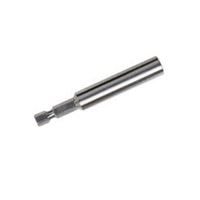 Irwin 93730 Bit Holder with C-Ring, 1/4 in Drive, Hex Drive, 1/4 in Shank, Hex Shank, Steel, 10/PK 