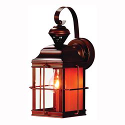 Heath Zenith Dualbrite Series HZ-4144-AZ Motion Activated Decorative Light, 120 V, 100 W, Incandescent Lamp 