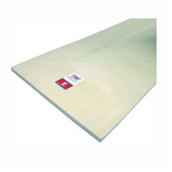 Midwest Products 5336 Craft Plywood, 24 in L, 12 in W 