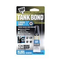 DAP Tank Bond 7079800177 Liquid Grip Adhesive, Liquid, Characteristic, Blue, 0.2 oz Carded 