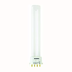 Sylvania 20314 Compact Fluorescent Bulb, 13 W, T4 Lamp, 2GX7 Lamp Base, 688 Lumens, 2700 K Color Temp, Soft White Light 