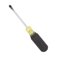 Vulcan Screwdriver, 1/4 in Drive, Slotted Drive, 8-1/4 in OAL, 4 in L Shank, Plastic/Rubber Handle 