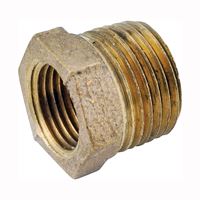 Anderson Metals 738110-1608 Reducing Pipe Bushing, 1 x 1/2 in, Male x Female, 200 psi Pressure 