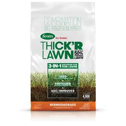 Scotts Turf Builder 30178 ThickR Lawn Bermuda Grass Seed, 40 lb Bag 