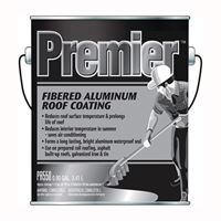 Henry PR550042 Roof Coating, Silver, 3.41 L Can, Liquid 4 Pack 