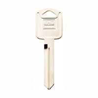Hy-Ko 11010H75 Key Blank, Brass, Nickel, For: Ford, Lincoln, Mercury Vehicles, Pack of 10 
