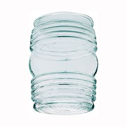 Westinghouse 8561700 Light Shade, 3-5/8 in Dia, Jelly Jar, Glass, Clear, Pack of 6 