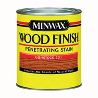 Minwax 223104444 Wood Stain, Gunstock, Liquid, 0.5 pt, Can 
