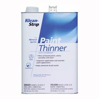 Klean Strip GKPT94002P Paint Thinner, Liquid, Free, Clear, Water White, 1 gal, Can, Pack of 4 