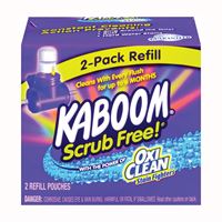 KABOOM 35133 Toilet Cleaning System Refill, Granular, Chlorine, White 
