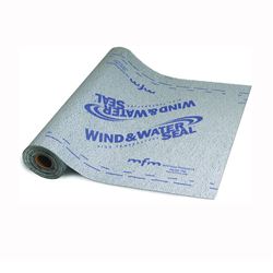 MFM 48267 Roofing Underlayment, 67 ft L, 36 in W, Polymer, White 