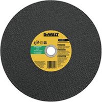 DeWALT DW8025 Cutting Wheel, 14 in Dia, 1/8 in Thick, 20 in Arbor, 24 Grit, Silicone Carbide Abrasive 