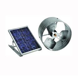 Master Flow PGSOLAR Solar Power Ventilator, 500 cfm Air, Galvanized Steel 