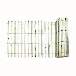 MUTUAL INDUSTRIES 14910-9-48 Snow/Sand Fence, 50 ft L, 3/8 x 1-1/2 in Mesh, Wood, Natural 