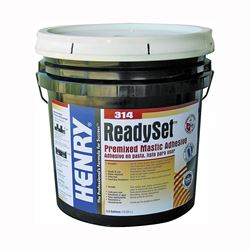 Henry 12257 Mastic Adhesive, Off-White, 3.5 gal, Pail 