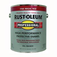 Professional 7765402 Enamel Paint, Oil, Gloss, Regal Red, 1 gal, Can, 230 to 390 sq-ft/gal Coverage Area 