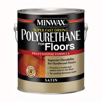 Minwax 130220000 Polyurethane, Liquid, Clear, 1 gal, Can 2 Pack 