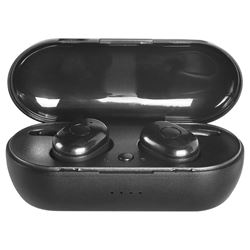 PowerZone KL-015BT Earbuds, Black 
