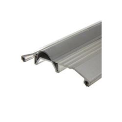 Frost King DT36/36A Top Threshold, 36 in L, 3-3/4 in W, Aluminum/Vinyl, Silver 