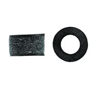 Danco 35233C Bonnet Packing, #97, 3/8 in ID x 5/8 in OD Dia, 5/16 in Thick, Felt Cloth, For: Crane Dial-Ese Faucets 6 Pack 